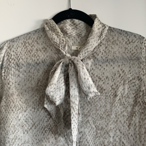 Avec Les Filled Animal Print Blouse - Picture 4 of 9